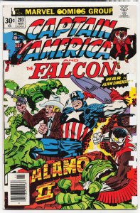 Captain America #203 (1976) Captain America and the Falcon