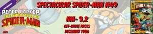 Spectacular Spider-Man 49 NM- 9.2 Marvel 1980