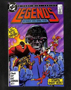 Legends #1 1st Amanda Waller Suicide Squad!