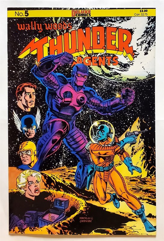 Thunder Agents (Wally Woods) #5 (Oct 1986, Deluxe) 7.0 FN/VF