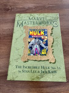 Marvel Masterworks Vol # 8 Incredible Hulk 1-6 Hardcover Comic Book 2 J410