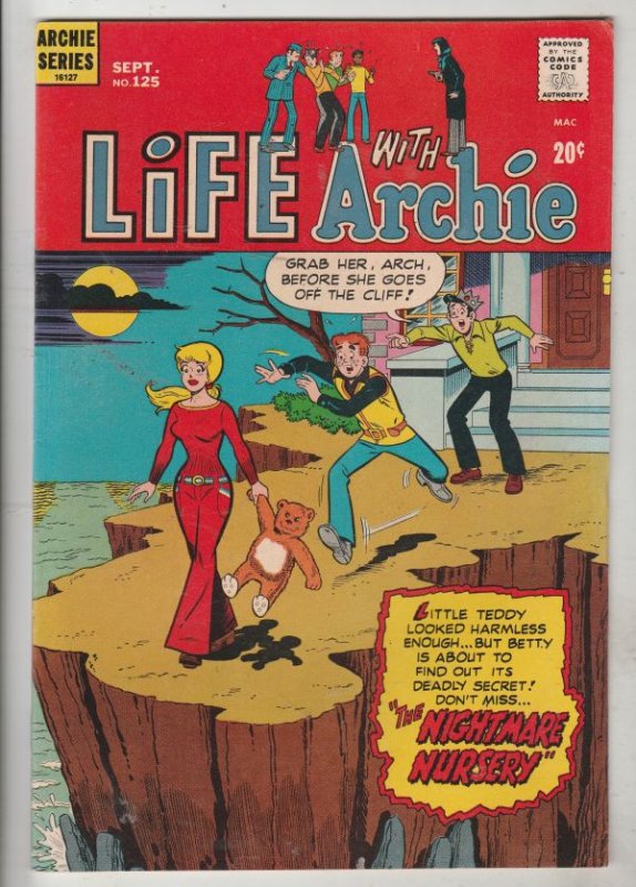 Life with Archie #125 (Sep-72) VF/NM High-Grade Archie, Jughead, Betty, Veron...