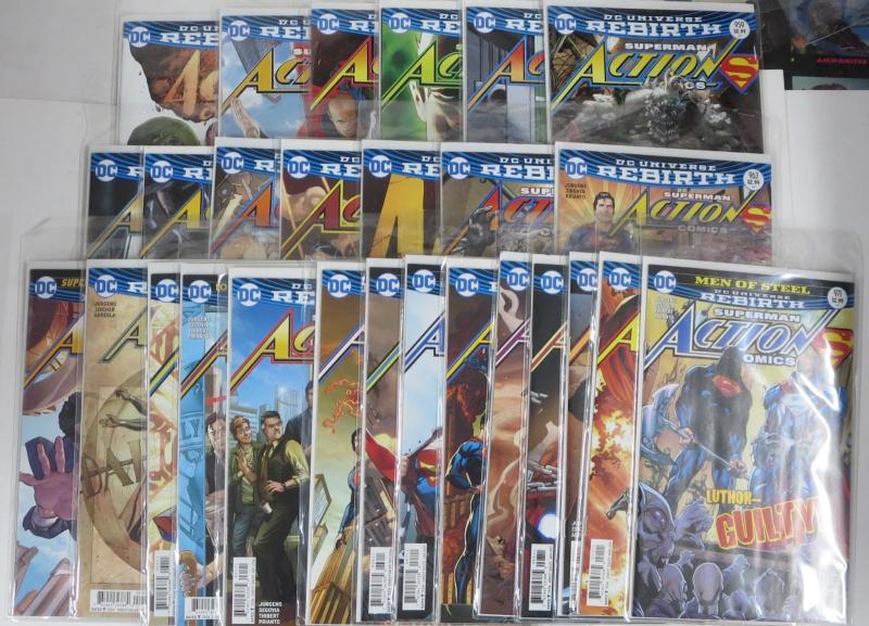 ACTION COMICS (2011) LOT!Second series-18 books! Variants!VF-NM Superman