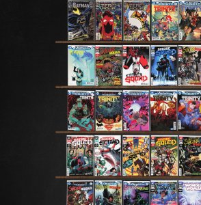 Huge Lot 160+ Comics with Suicide Squad, Wonder Woman, Trinity & More!