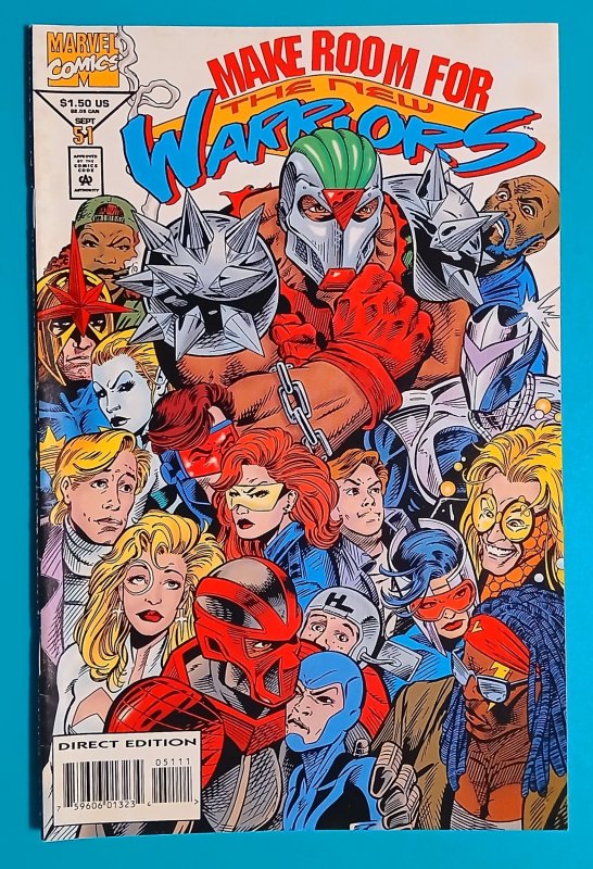 The New Warriors #51 (1994) MCU Secret Wars Thunderbolts Avengers X-Men
