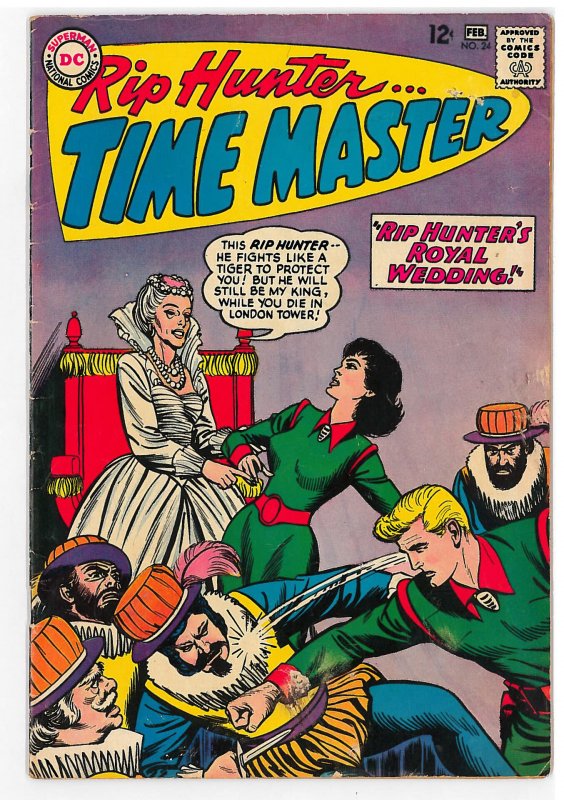 Rip Hunter Time Master (1961) #24 FN-