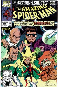 Amazing Spider-Man #337 Erik Larsen Sinister Six NM-