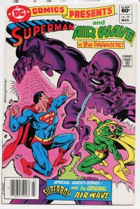 DC Comics Presents #55 (1983) Air Wave