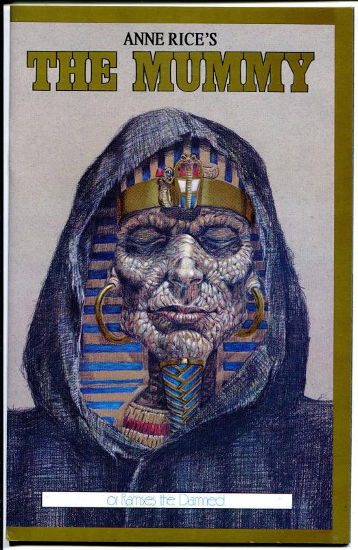 MUMMY #1 2 3 set, NM+, Ramses the Damned, Anne Rice, Egypt, more indies in store