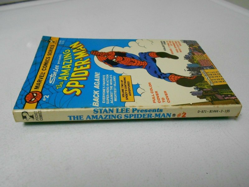 1978 Amazing SPIDER-MAN Stan Lee Steve Ditko Pocket Book Comic #2 FVF