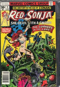 Red Sonja #4 (1977) Red Sonja