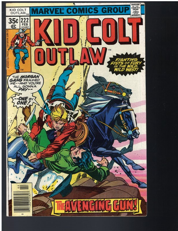 Kid Colt Outlaw #222(Marvel, 1978)