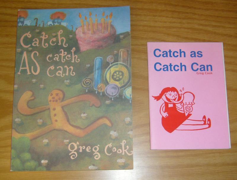 Catch As Catch Can OGN VF/NM man-hunt for the gingerbread man + rare preview! 