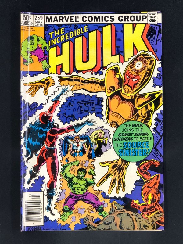 The Incredible Hulk #259 (1981) Origin of Darkstar and Vanguard