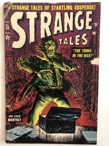 Strange tales 30, GD-,was stapled