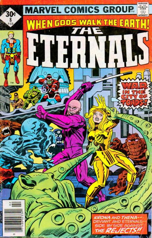 Eternals, The #8A VG ; Marvel | low grade comic Whitman Edition - Jack Kirby
