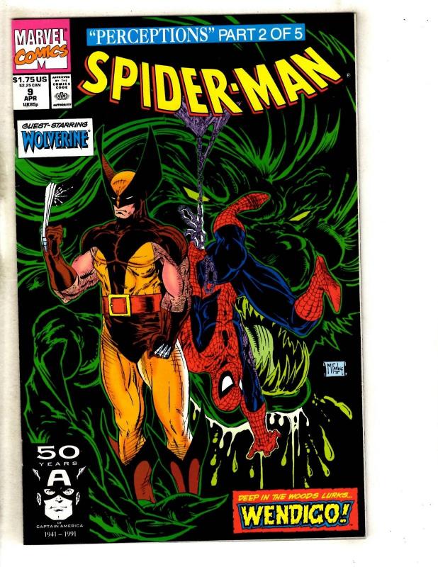 Lot Of 12 Spider-Man Marvel Comic Books # 1 1 1 2 3 4 5 6 7 8 9 10 Venom CR58