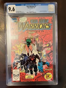 The New Warriors #1 (1990) - CGC 9.6