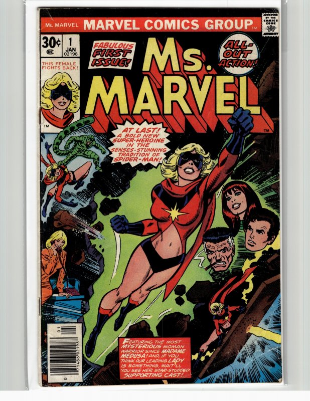 Ms. Marvel #1 (1977) Ms. Marvel [Key Issue]