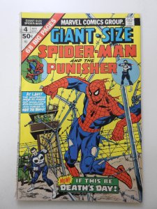 Giant-Size Spider-Man #4  (1975) 3rd Appearance of the Punisher! Sharp VG/Fine!!