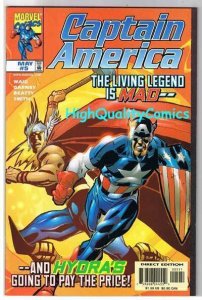 CAPTAIN AMERICA #5, VF+, Mark Waid, Thor, Vol 3, 1998, more CA in store