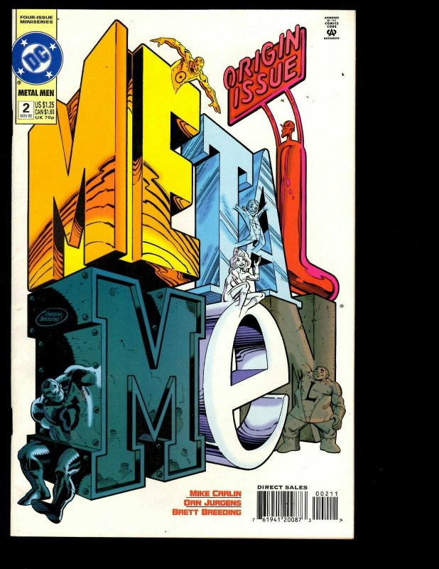 11 DC Comics Metal Men #55 56 1 2 3 4 New 52 #1 Metamorpho #1 2 3 4 Sci-Fi GK32
