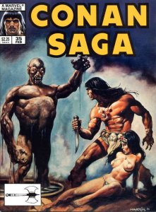 Conan Saga #35 VG ; Marvel | low grade comic