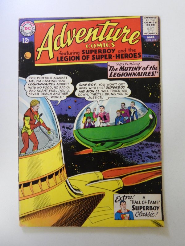 Adventure Comics #318 (1964) FN condition