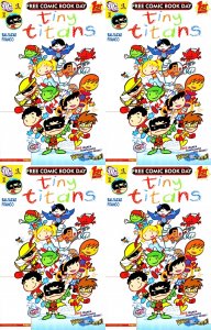 Tiny Titans #1 FCBD (2008-2012) DC Comics - 4 Comics