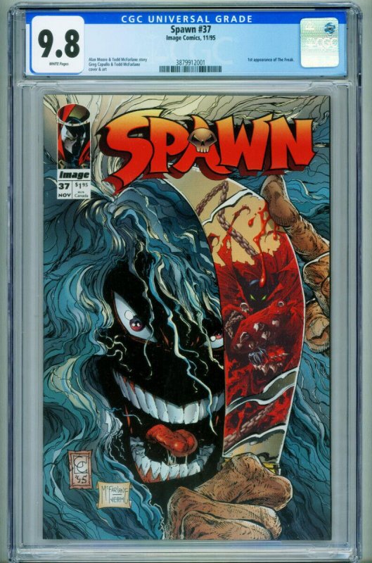 SPAWN #37 CGC 9.8-1995-Image-Comic book-3879912001