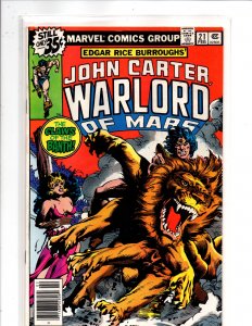 Marvel Comics (1979) John Carter Warlord of Mars #21 Dejah Thoris