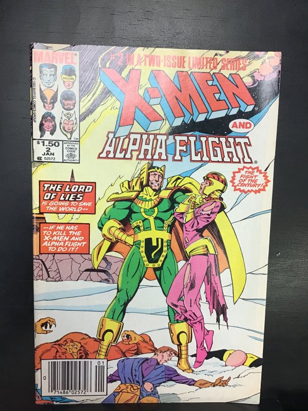 X-Men/Alpha Flight #1 & #2 (1985) nm