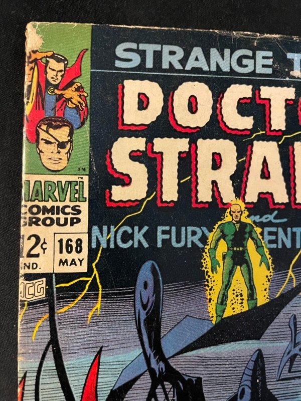 STRANGE TALES #168 G/VG Condition