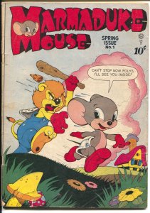 Marmaduke Mouse #1 1946-Quality-1st issue-King Louie-wacky animal antics-VG
