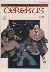 CEREBUS #27 (Jun 1981) FVF 7.0 cream to white paper