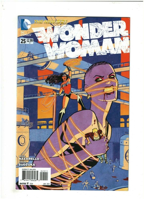 Wonder Woman #25 VF+ 8.5 DC Comics 2014 New 52 Brian Azzarello 