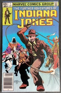 The Further Adventures of Indiana Jones #1 Newsstand Edition (1983,Marvel) FN/VF