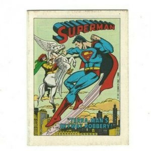 Superman 1980 Post Cereal Mini-Comic Terra-Man's Skyway Robbery! 