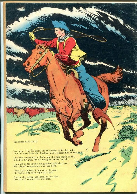 Riders of The Purple Sage-Four Color Comics #372 1952-Dell-Zane Grey-VG