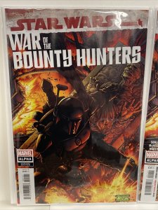 STAR WARS WAR BOUNTY HUNTERS ALPHA #1 Main+ 1:50 Boba Fett IN-HAND SHIPS NOW!