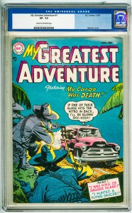 My Greatest Adventure #1 (1955) CGC 7.5! Cream to OW Pages!