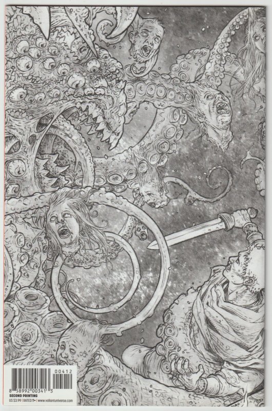 Britannia #4 (Dec 2016, Valiant), MT condition (9.9), 2nd print, copy B