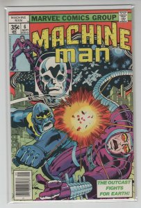 MACHINE MAN (1978 MARVEL) #6 VF+ A99832