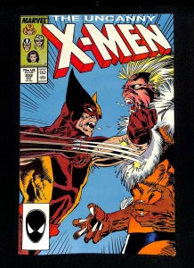 Uncanny X-Men #222 Wolverine vs Sabertooth!