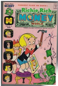 RICHIE RICH MONEY WORLD 10 G-VG Mar. 1974