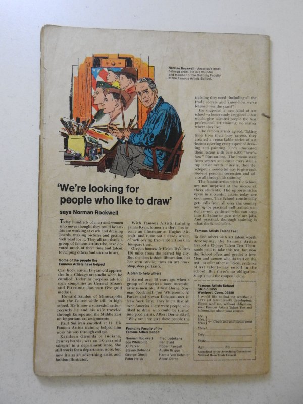 Fantastic Four #72 (1968) GD  moisture stains, centerfold detached bottom staple