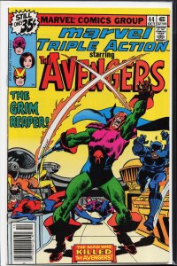 Marvel Triple Action #44 (1978) The Avengers