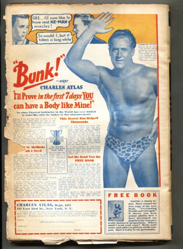 SHADOW 1938 Feb 15 - STREET AND SMITH-RARE PULP MAGAZINE G/VG