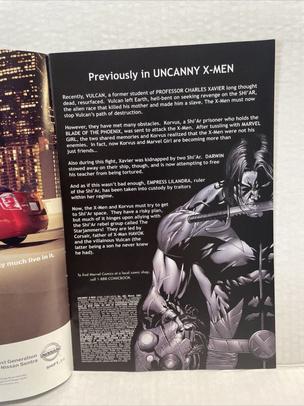 Uncanny X-men #482