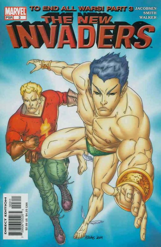 New Invaders #3 VF/NM; Marvel | save on shipping - details inside